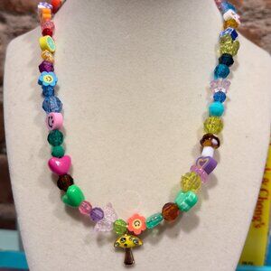 YELLOW MUSHROOM EYE CANDY CHAIN